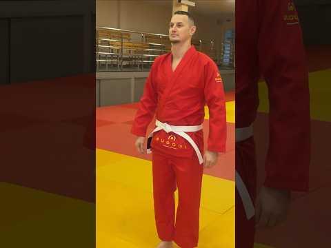Червоне кімоно для хлопців/чоловіків, джиу-джитсу, TM BUDOGI, зріст 190 см, щільність 450 гр/м.кв. video