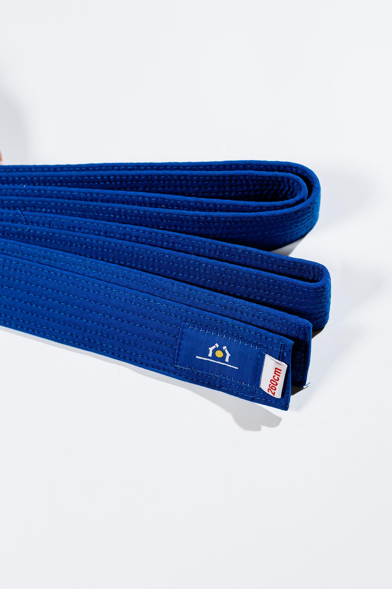 Синій пояс для дзюдо ТМ BUDOGI, серія PRO, довжина 300 см 2