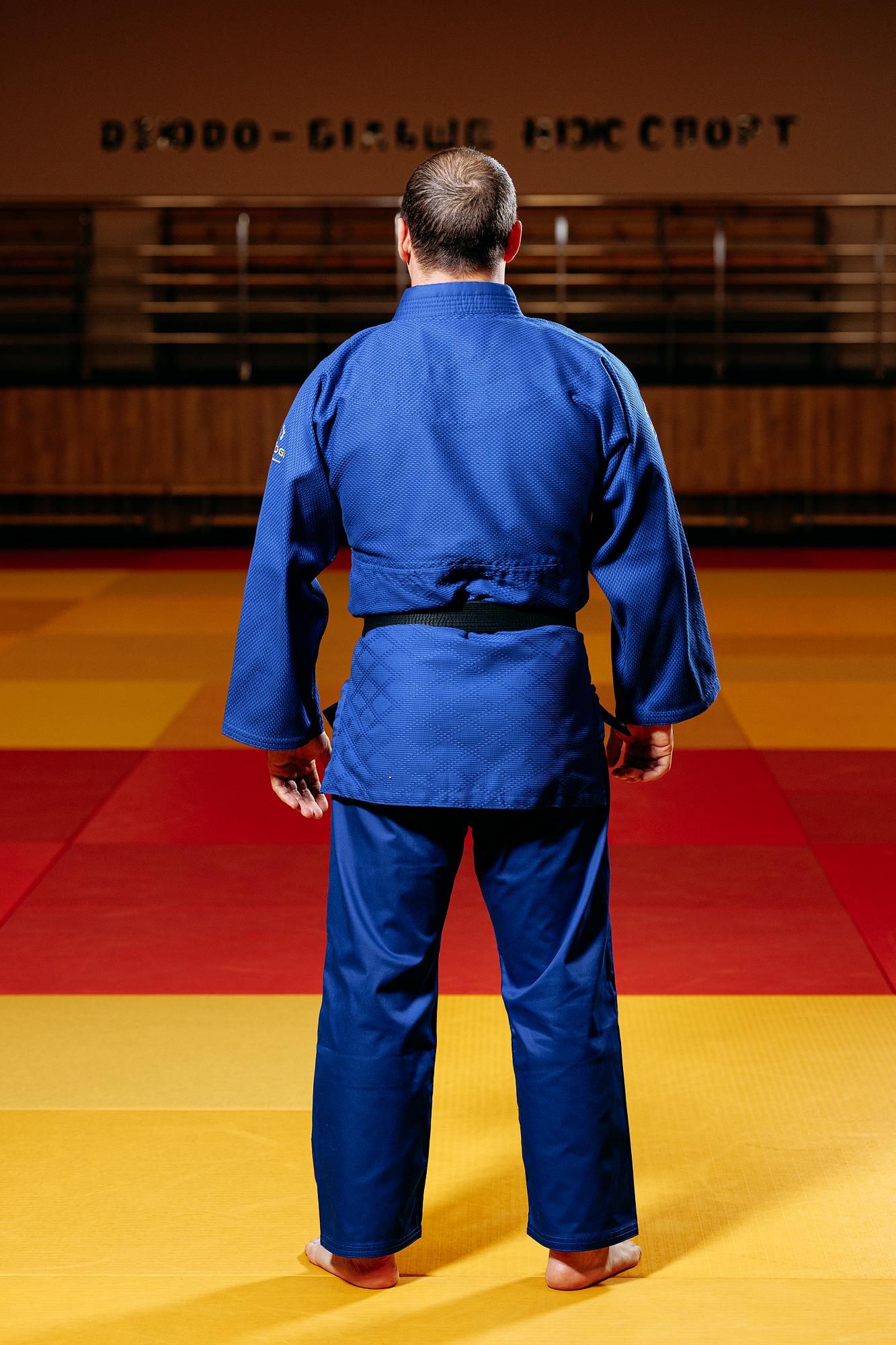 Синє кімоно для хлопців/чоловіків, дзюдо, TM BUDOGI серія ADVANCED, зріст 150 см, щільність 500 гр/м.кв. 7