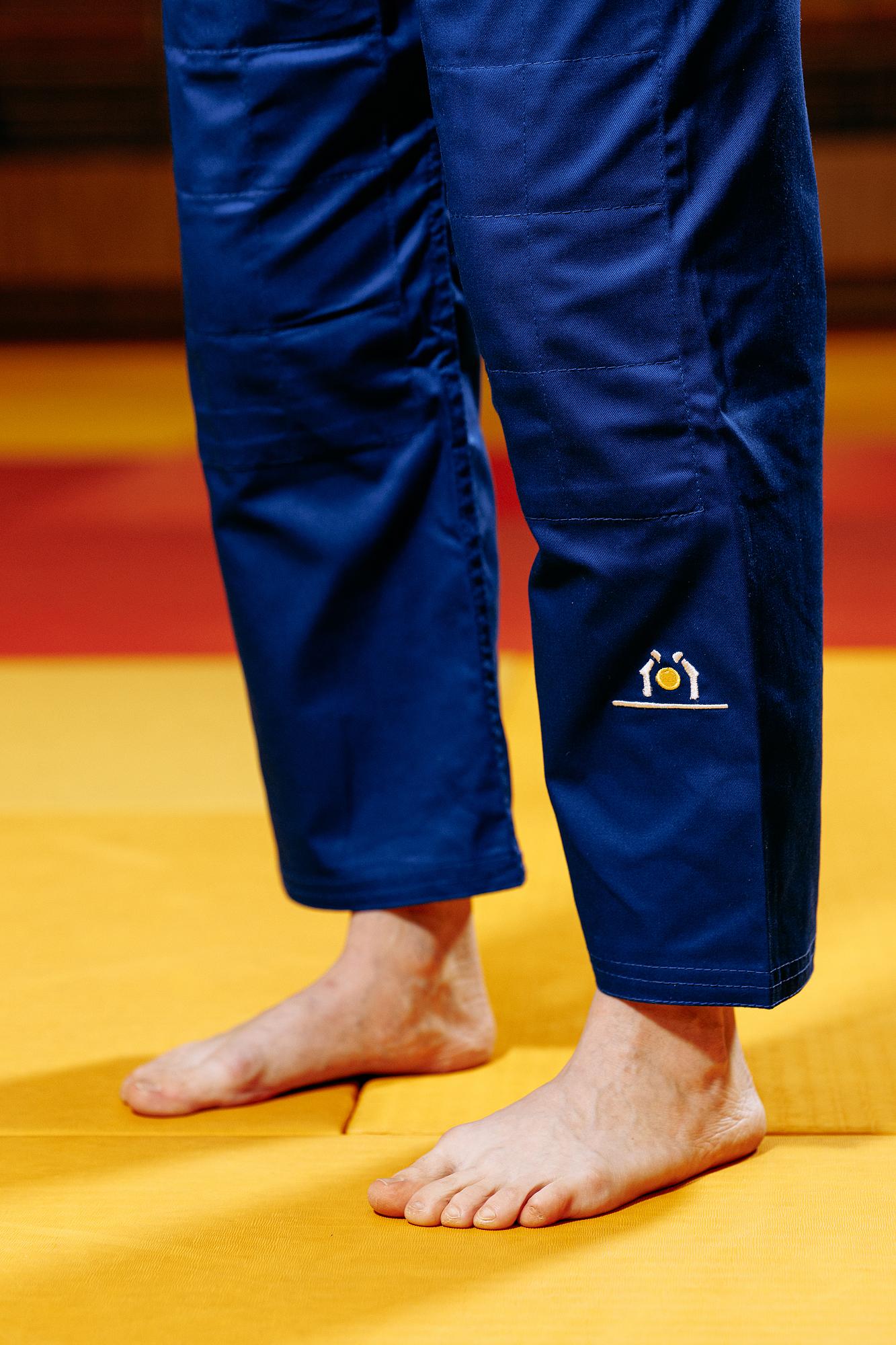 Синє кімоно для дівчат/жінок, дзюдо, TM BUDOGI серія ADVANCED, зріст 150 см, щільність 500 гр/м.кв. 8