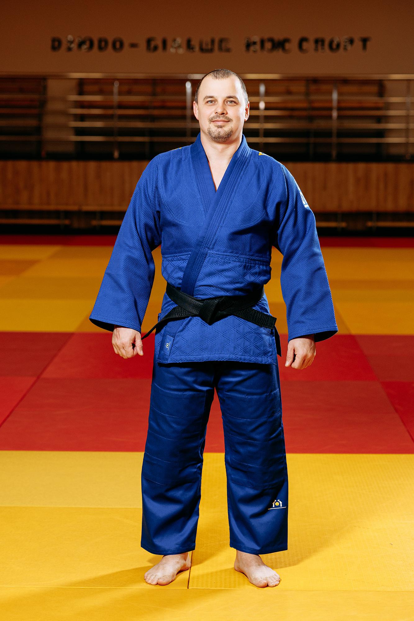 Синє кімоно для хлопців/чоловіків, дзюдо, TM BUDOGI серія PRO, зріст 150 см, щільність 650 гр/м.кв. 1