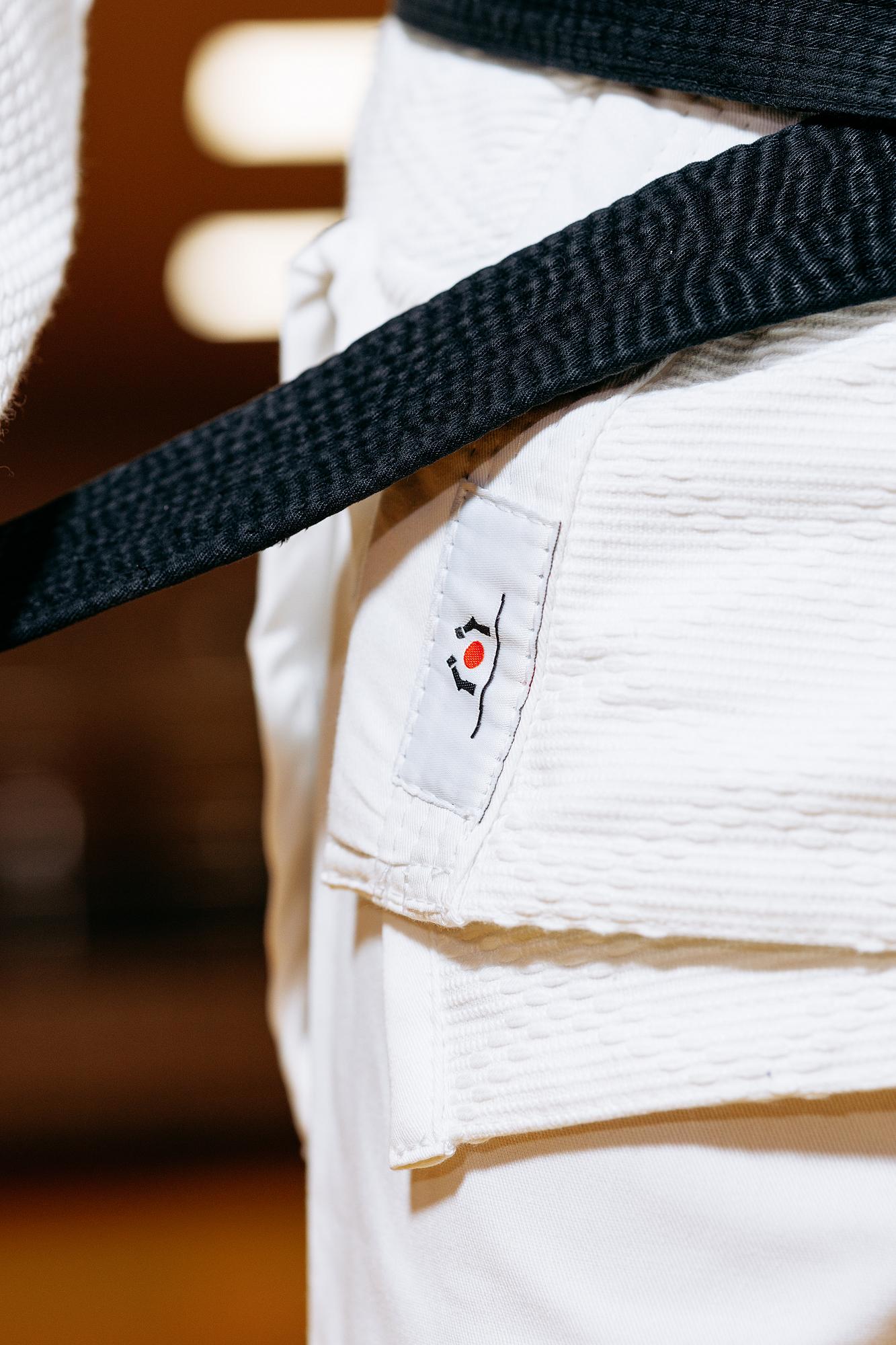 Біле кімоно для хлопців/чоловіків, дзюдо, TM BUDOGI серія ADVANCED, зріст 140 см, щільність 500 гр/м.кв. 3