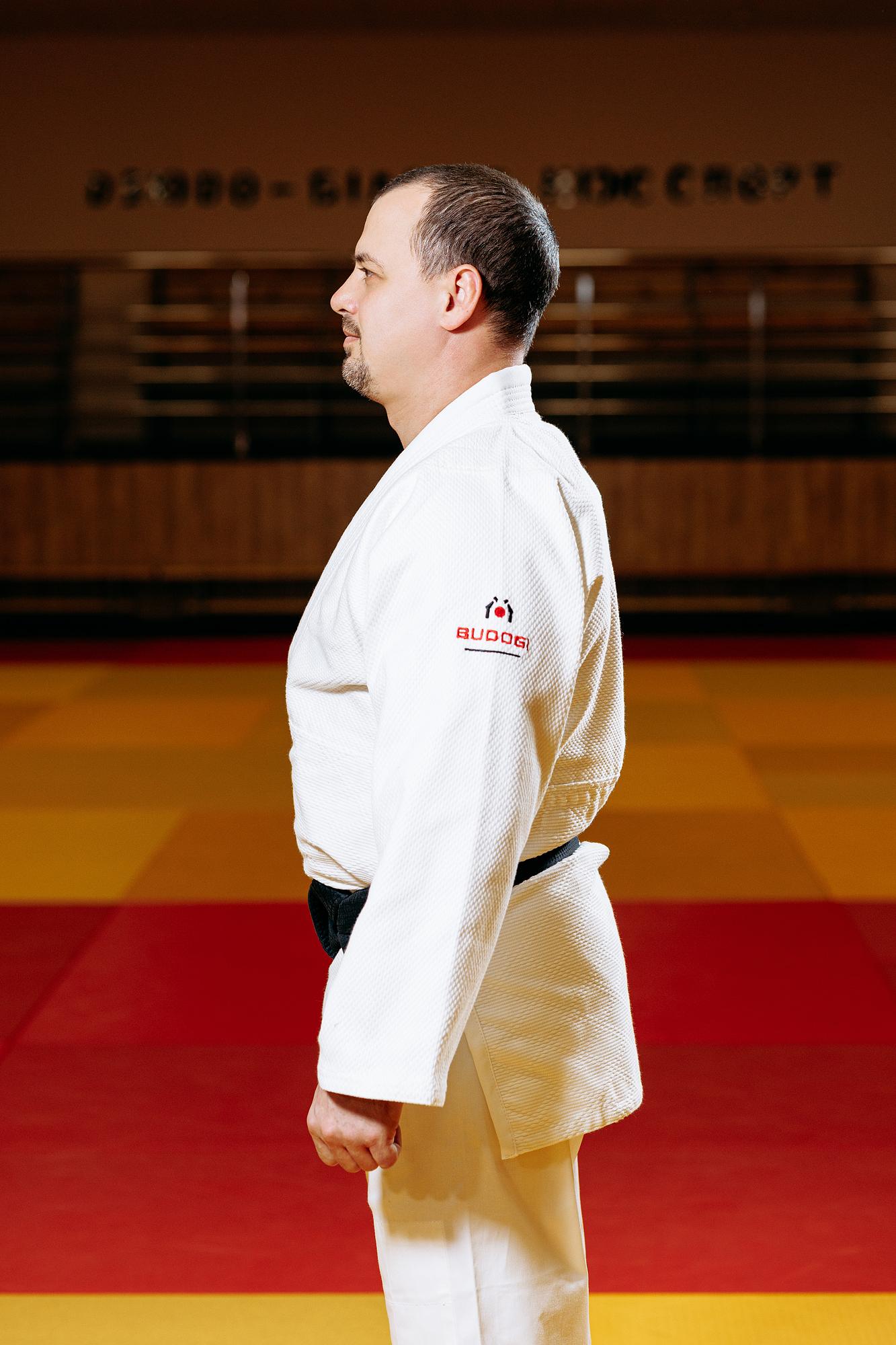 Біле кімоно для хлопців/чоловіків, дзюдо, TM BUDOGI серія ADVANCED, зріст 140 см, щільність 500 гр/м.кв. 6