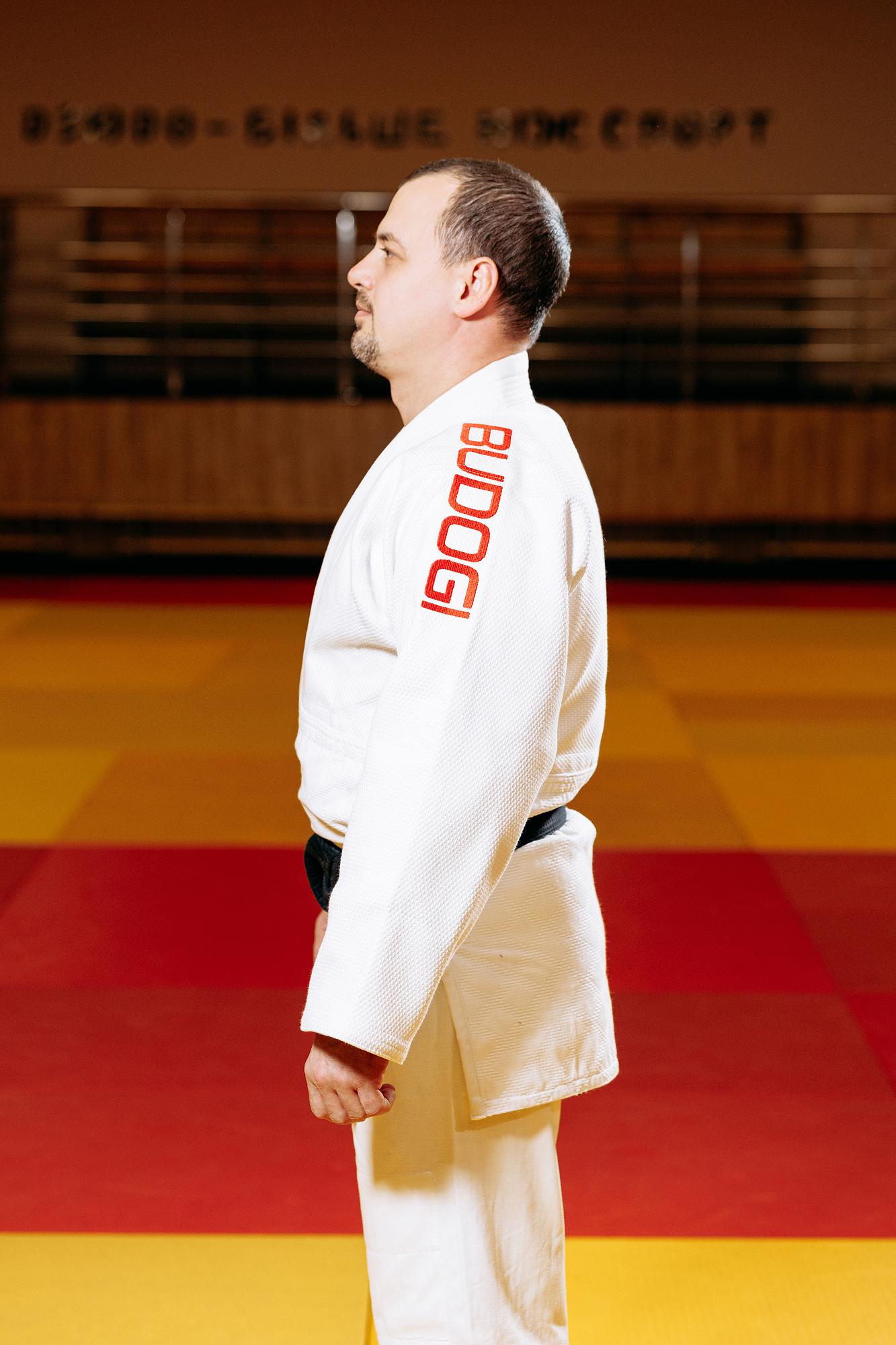 Біле кімоно для хлопців/чоловіків, дзюдо, TM BUDOGI серія PRO, зріст 150 см, щільність 650 гр/м.кв. 5