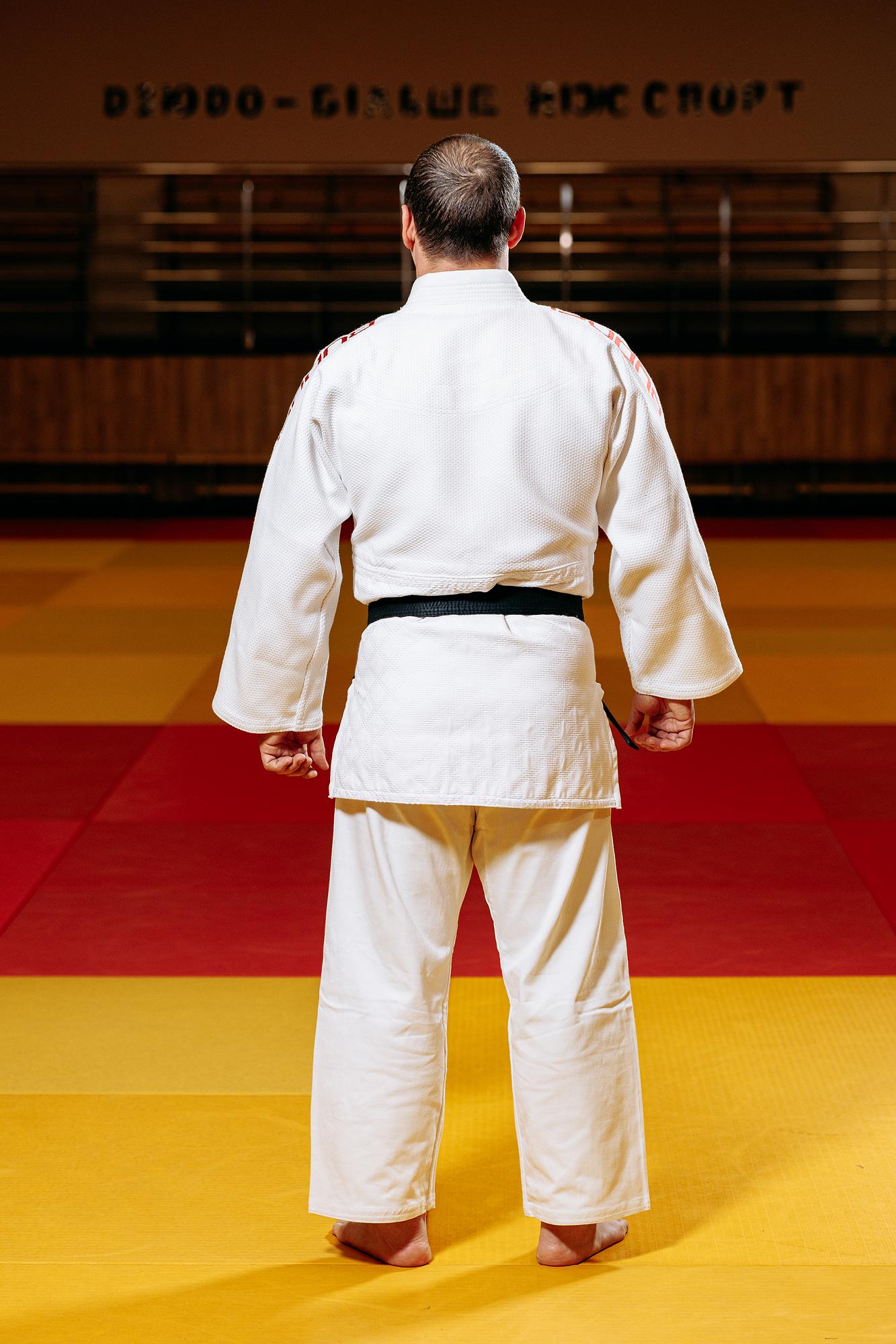 Біле кімоно для хлопців/чоловіків, дзюдо, TM BUDOGI серія PRO, зріст 150 см, щільність 650 гр/м.кв. 6